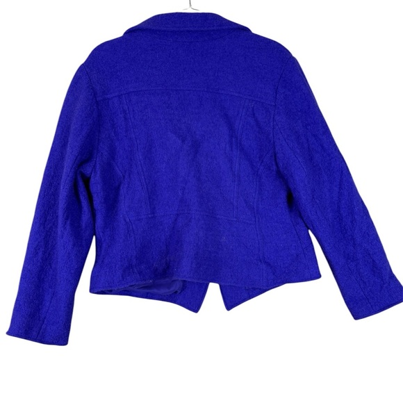 Chicos moto style wool jacket large - Picture 2 of 7